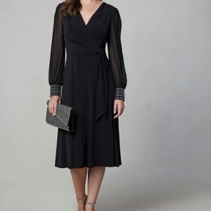 NWT Maggy london purple cocktail dress